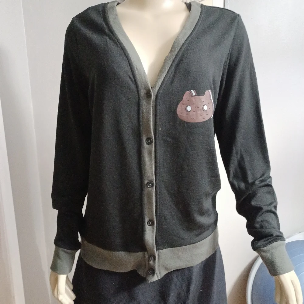 Steven Universe-Cartoon Network Cookie Cat Cardigan - Picture 1 of 4